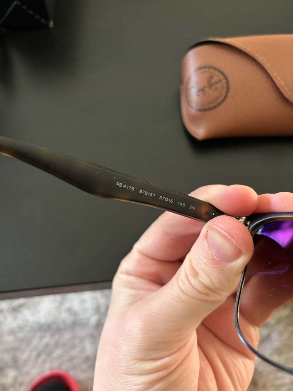 Ray-Ban ClubMaster Oversized - RB4175 - Picture 4 of 4